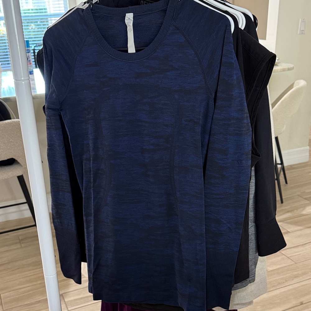 Lululemon Navy Blue Long Sleeve Crewneck Swiftie